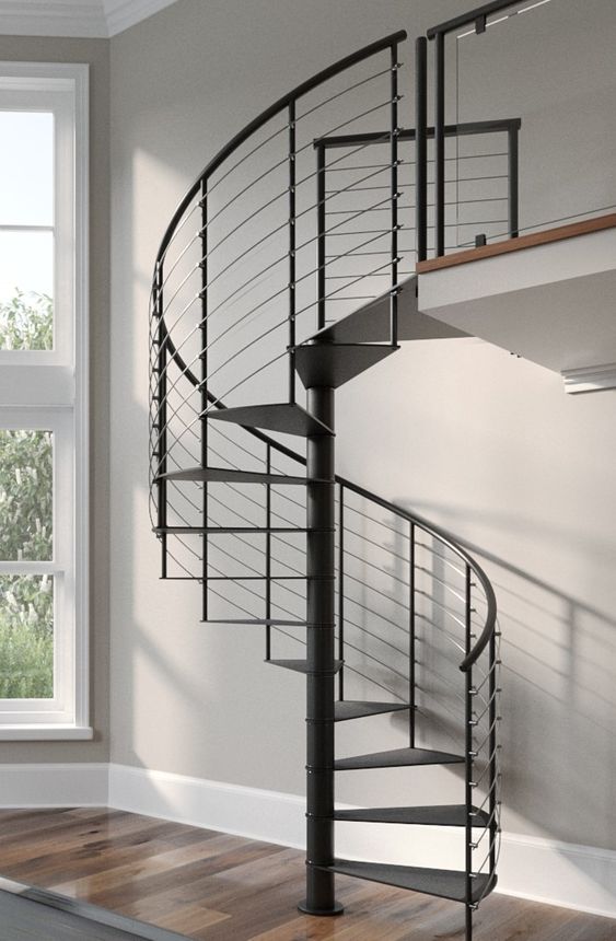 Steel staircases