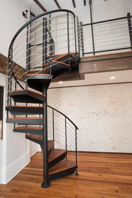 Steel staircases